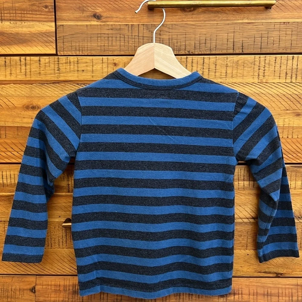 GAP Boys Striped Long Sleeve Shirt